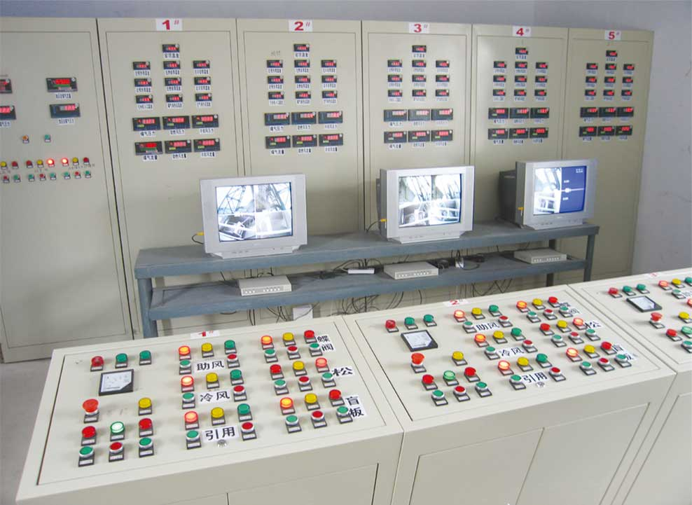 石灰窯高效空氣、煤氣預熱器及控制室1